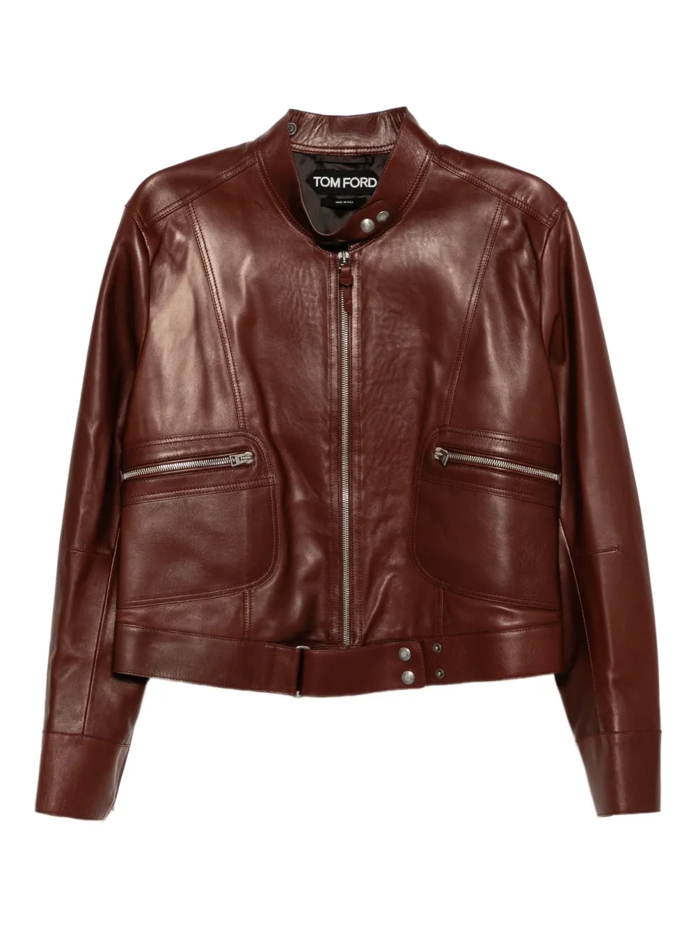 TOM FORD leather jacket | Red | Image 1