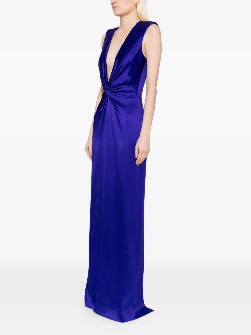 TOM FORD Avondjurk met ruches Paars