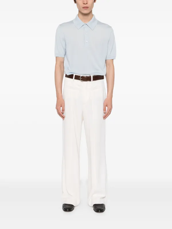TOM FORD ニット ポロシャツ | ブルー | FARFETCH JP
