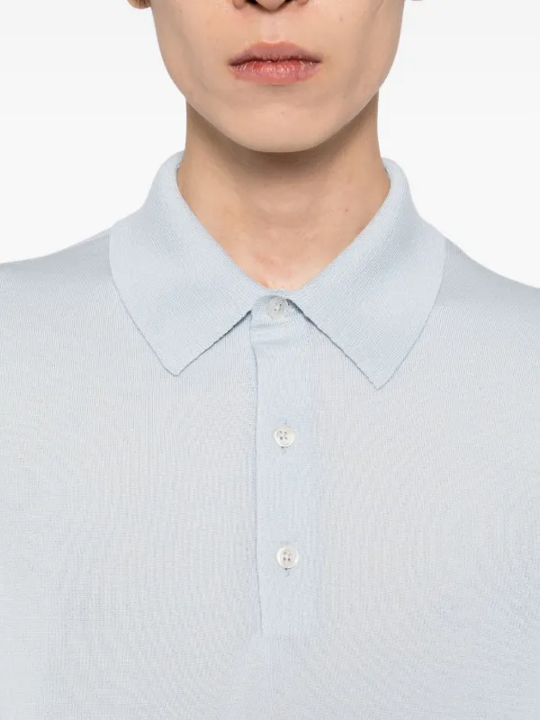 TOM FORD ニット ポロシャツ | ブルー | FARFETCH JP