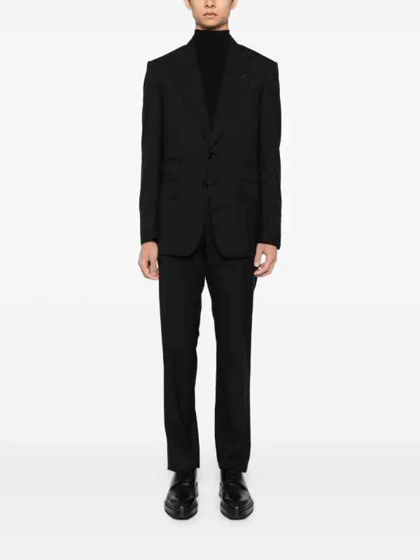 「M C 」Tom Fordスーツ TOM FORD Master Atticus Suit | Black | FARFETCH