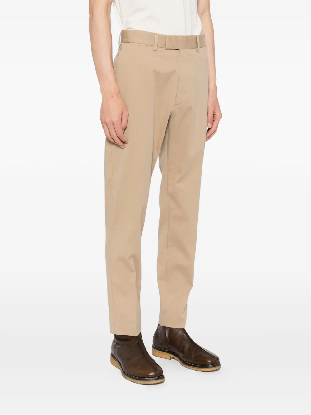 TOM FORD Broek met toelopende pijpen Beige