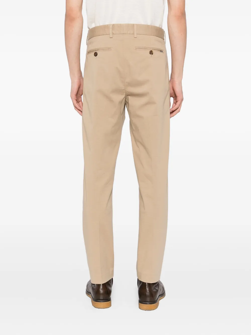 TOM FORD Broek met toelopende pijpen Beige