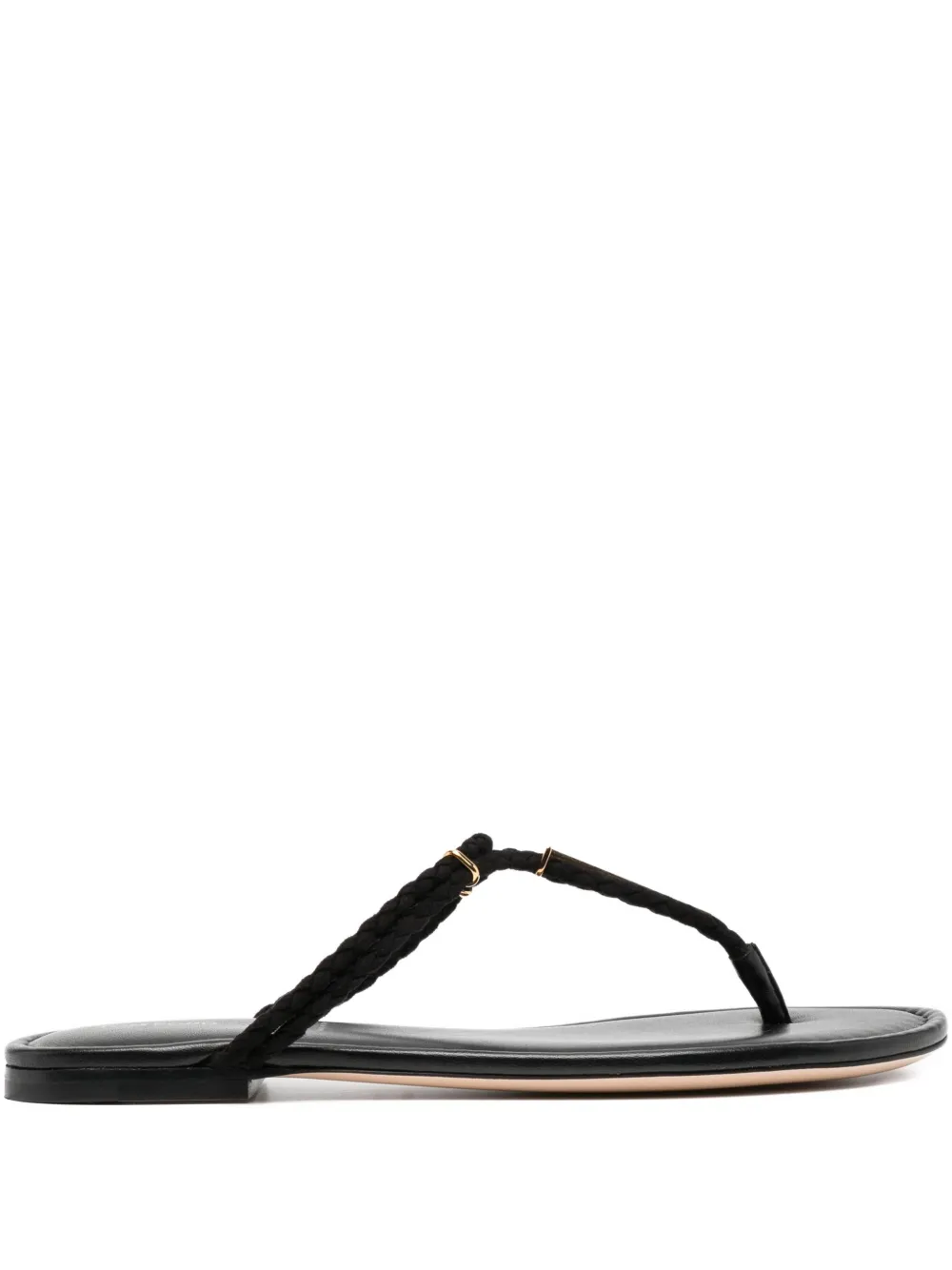 TOM FORD  lily thong sandals | Black | Image 1