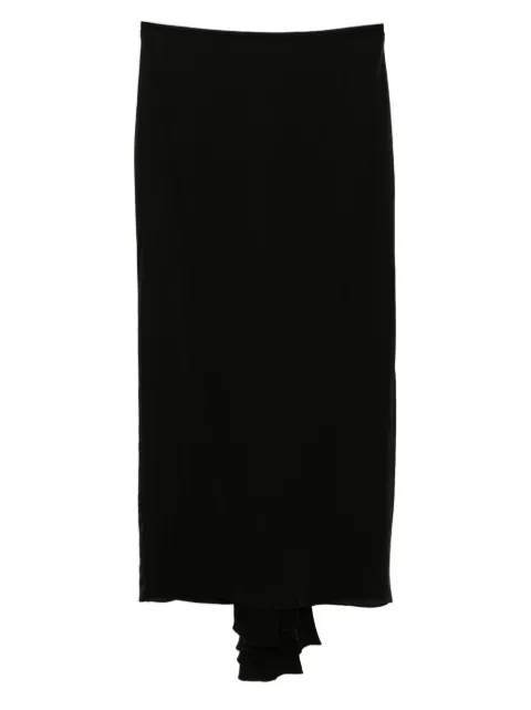 TOM FORD ruffled silk skirt