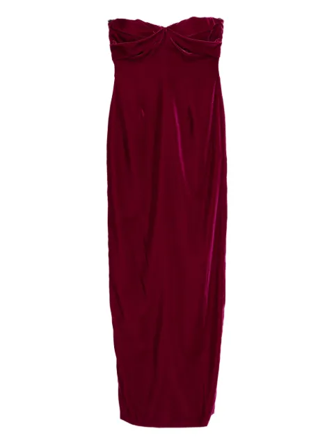 TOM FORD draped-detail dress