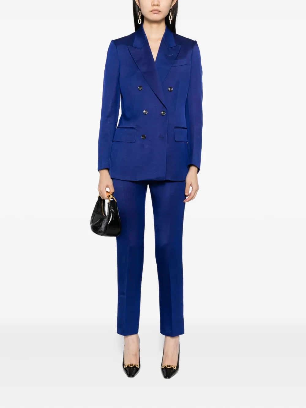 TOM FORD twill double-breasted blazer | Blazers | Image 2