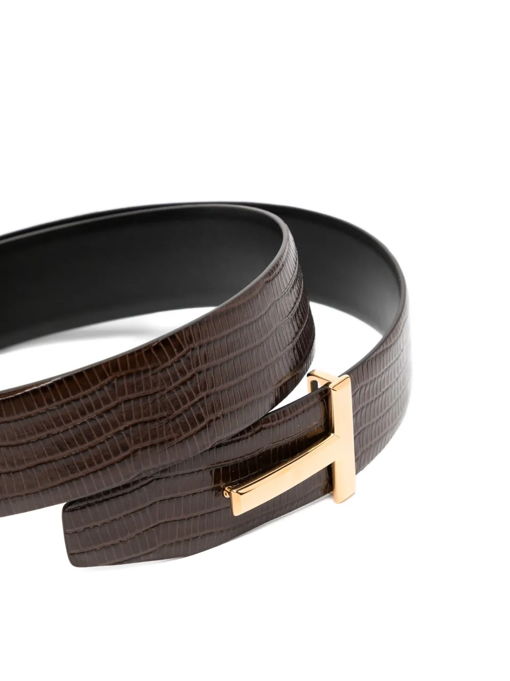TOM FORD T icon belt Bruin