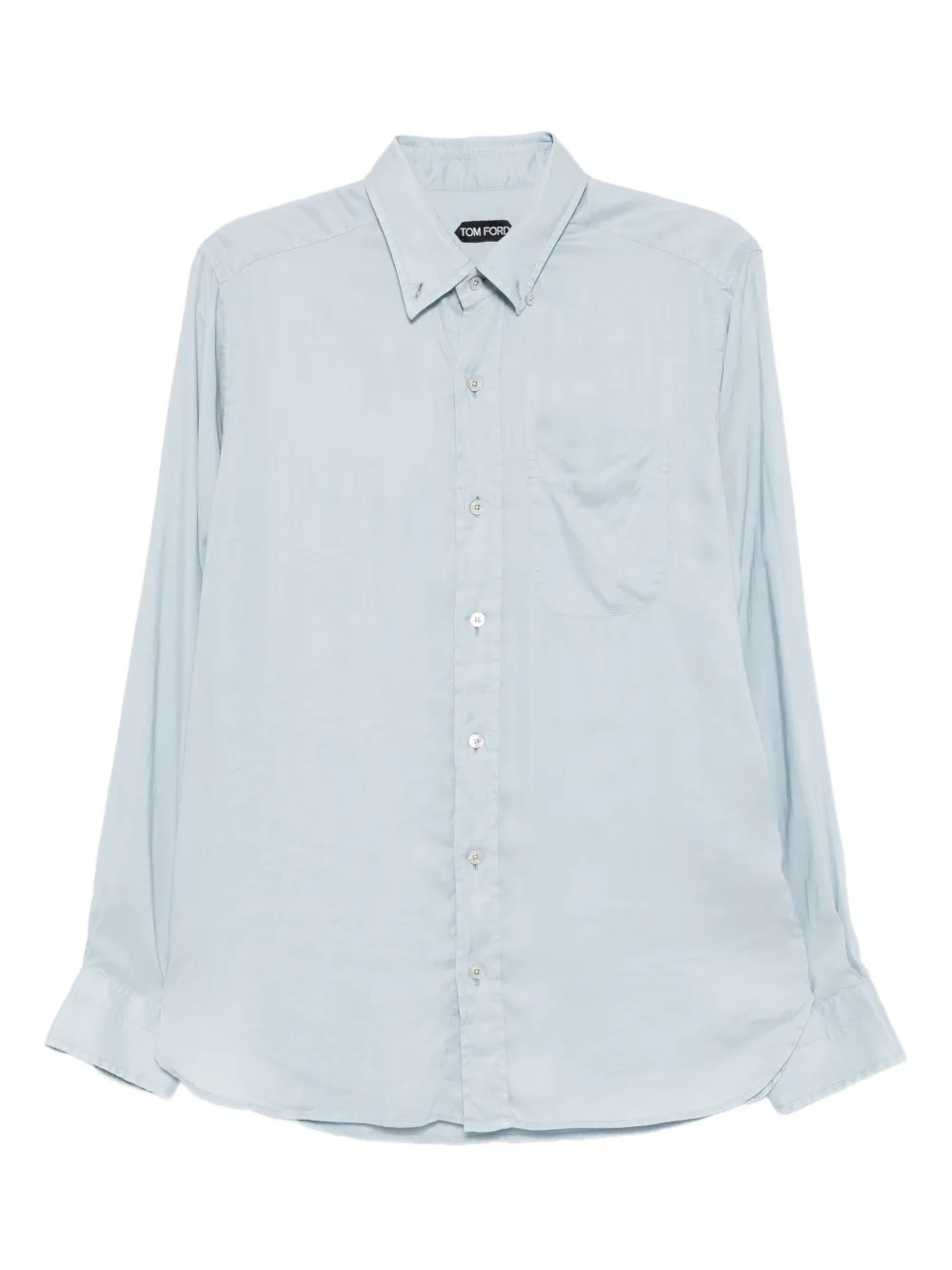 TOM FORD slim-fit shirt | Blue | Image 1