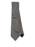 TOM FORD twill tie - Grey