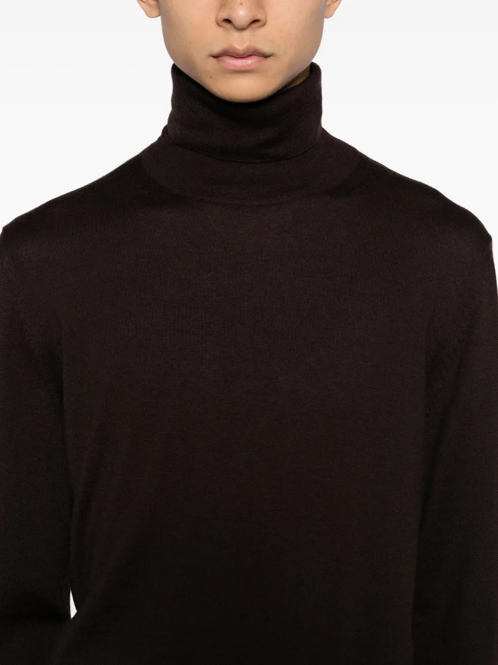 TOM FORD Sweater met ronde hals Bruin