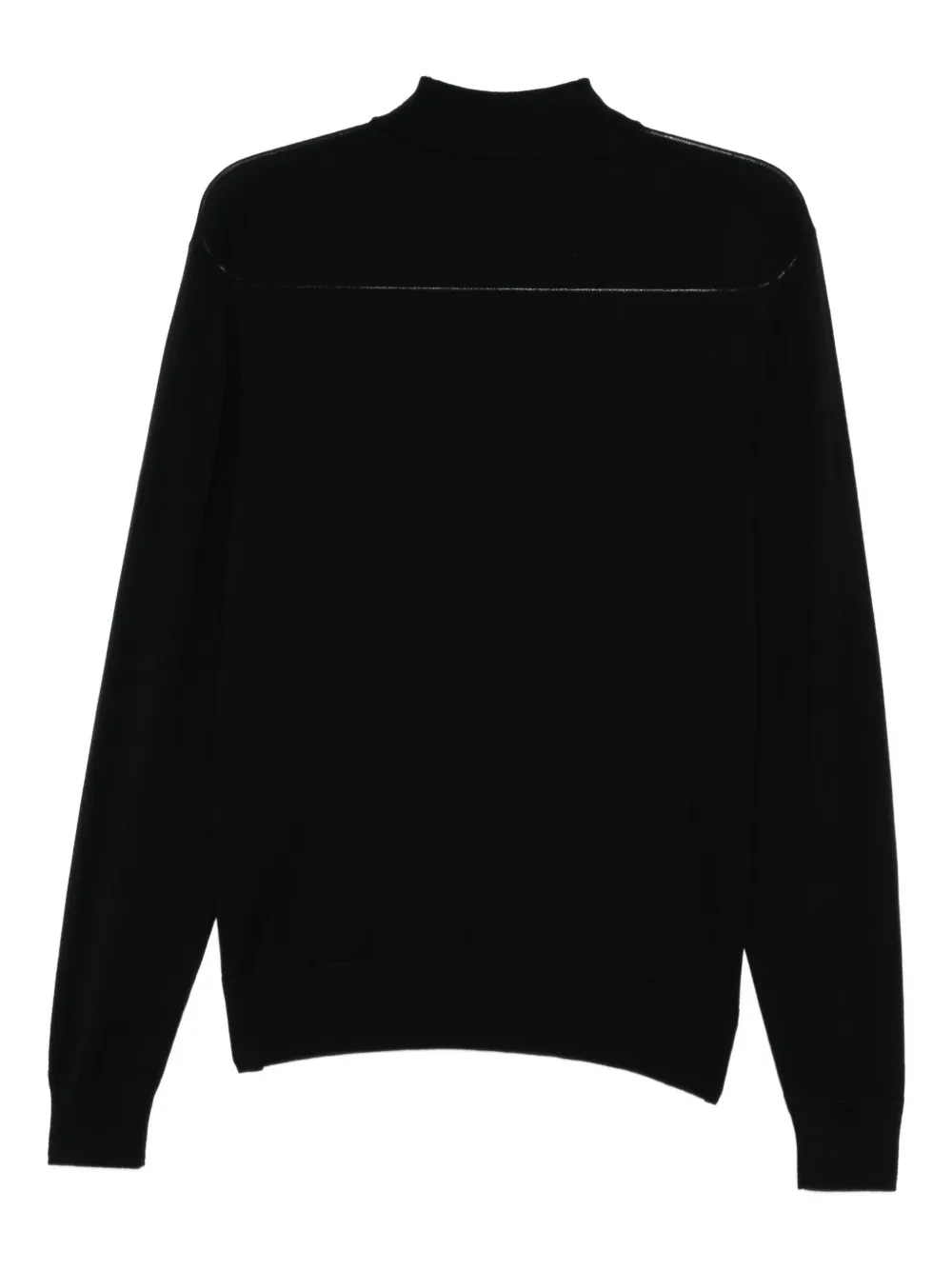 TOM FORD Wollen gebreide top - Zwart