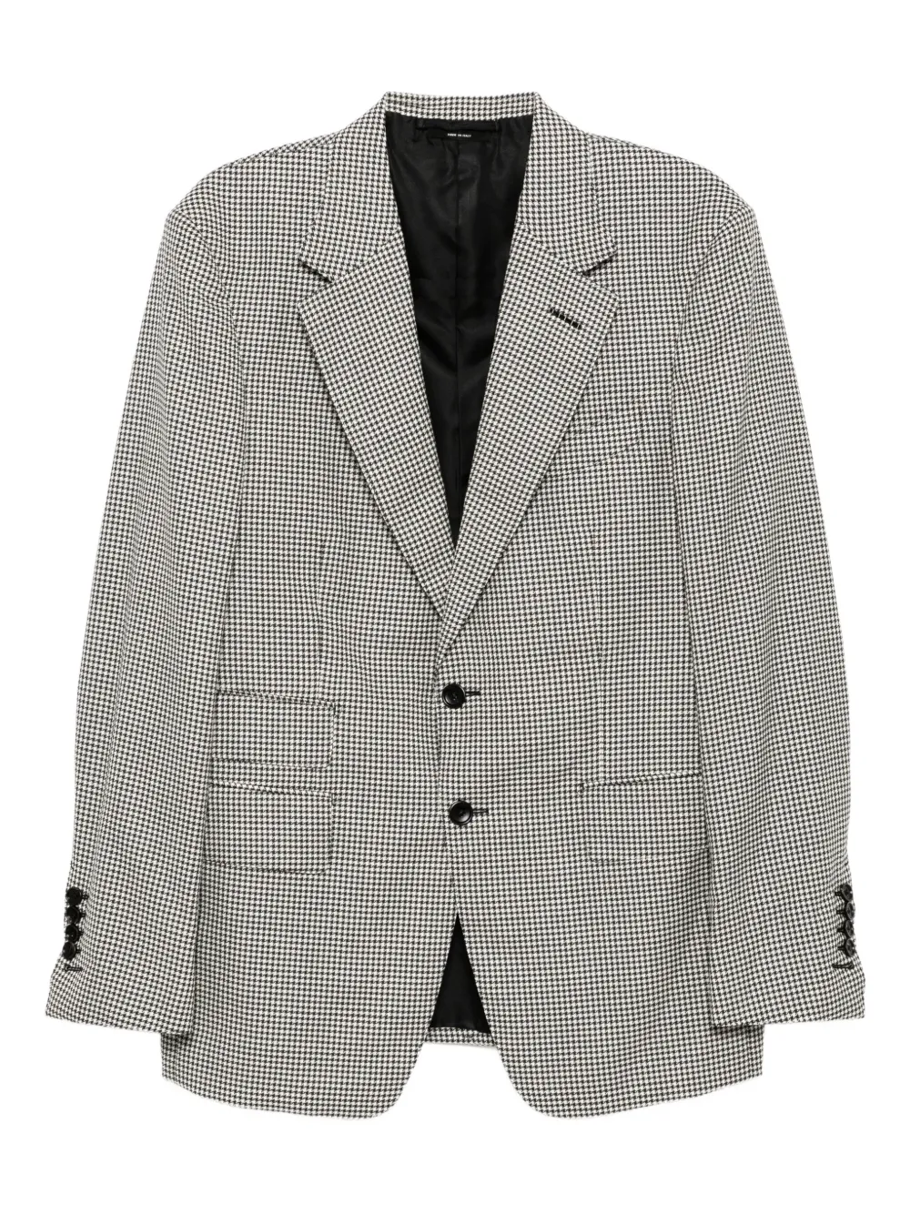 dogtooth-pattern suit