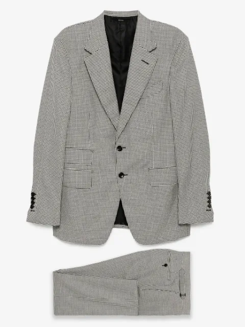 TOM FORD Completo con motivo pied-de-poule