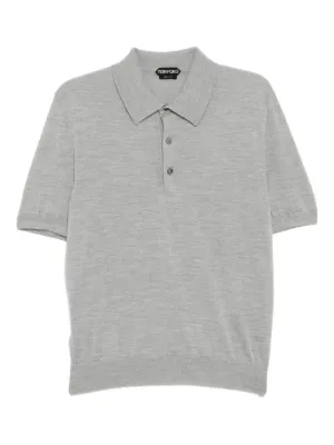 TOM FORD ニット ポロシャツ | ブルー | FARFETCH JP
