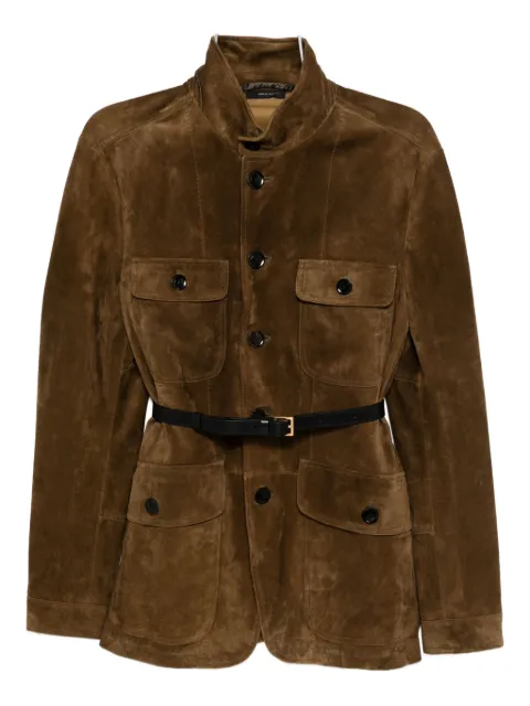 TOM FORD suede military jacket