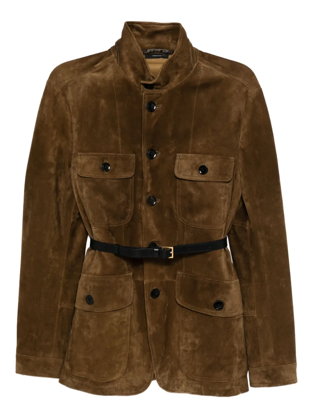 TOM FORD Suède legerjack Bruin