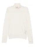 TOM FORD roll-neck knitted top - Neutrals
