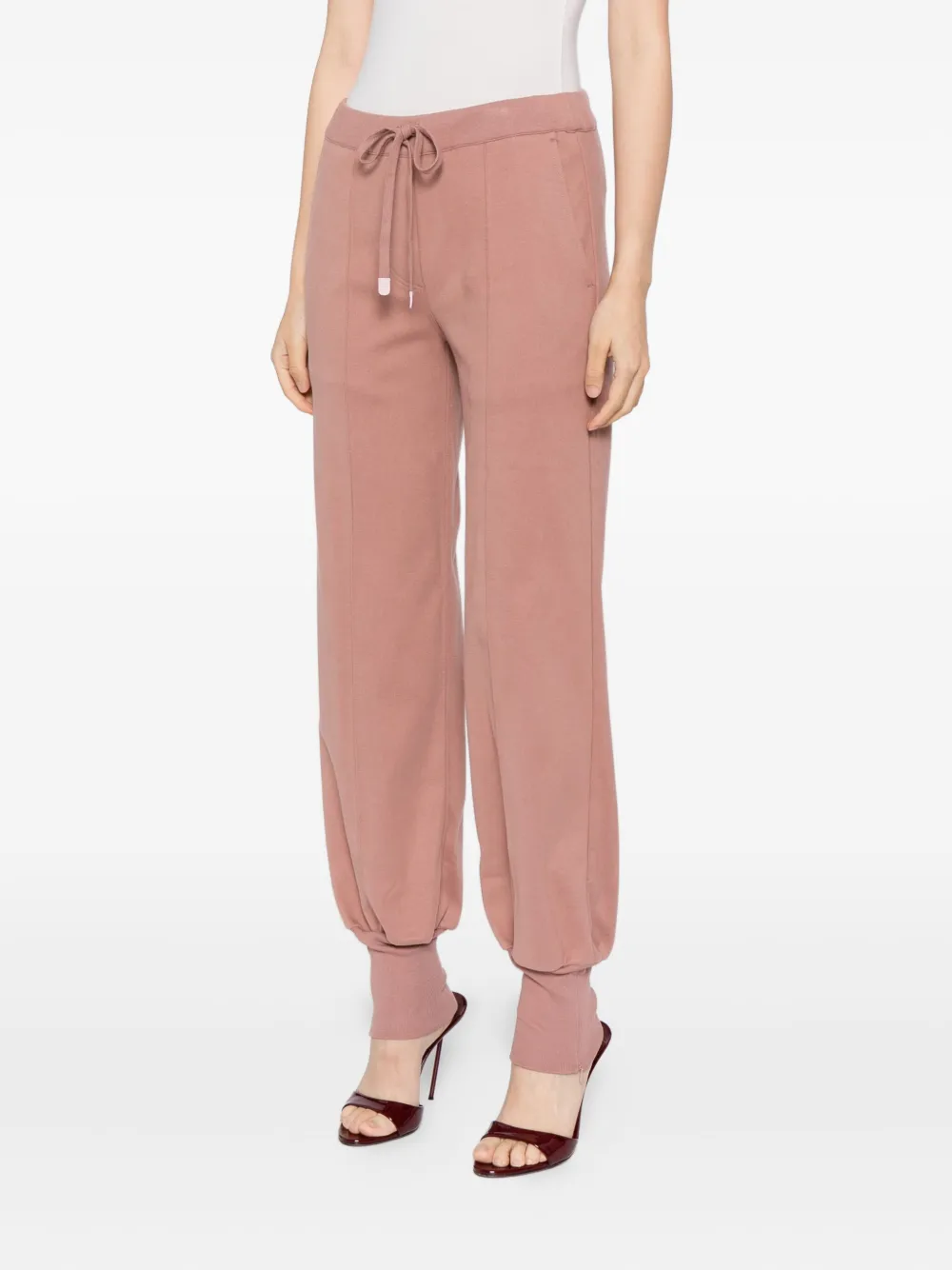Tom Ford Cotton Joggers In Pink