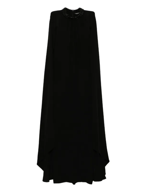 TOM FORD Cape Design Dress | Black | FARFETCH