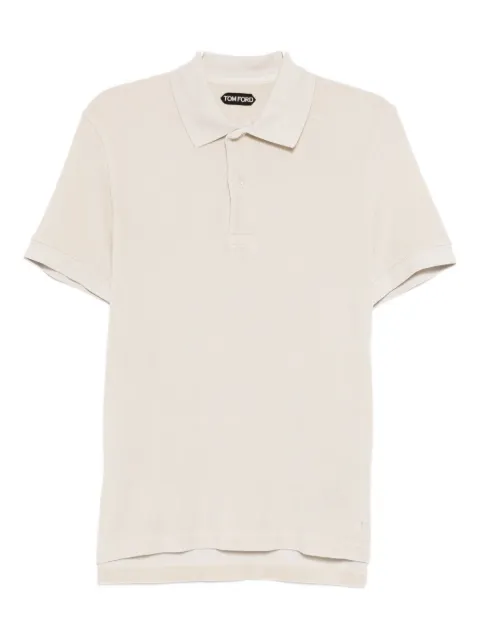 TOM FORD Towelling polo shirt