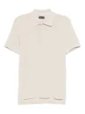 TOM FORD Towelling polo shirt - Neutrals
