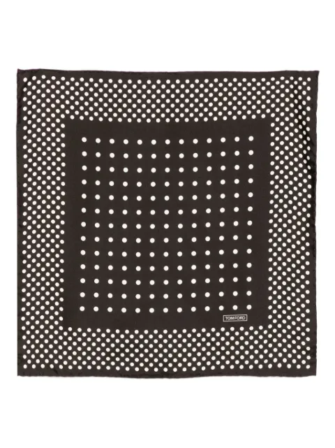 TOM FORD Polka dot pocket square