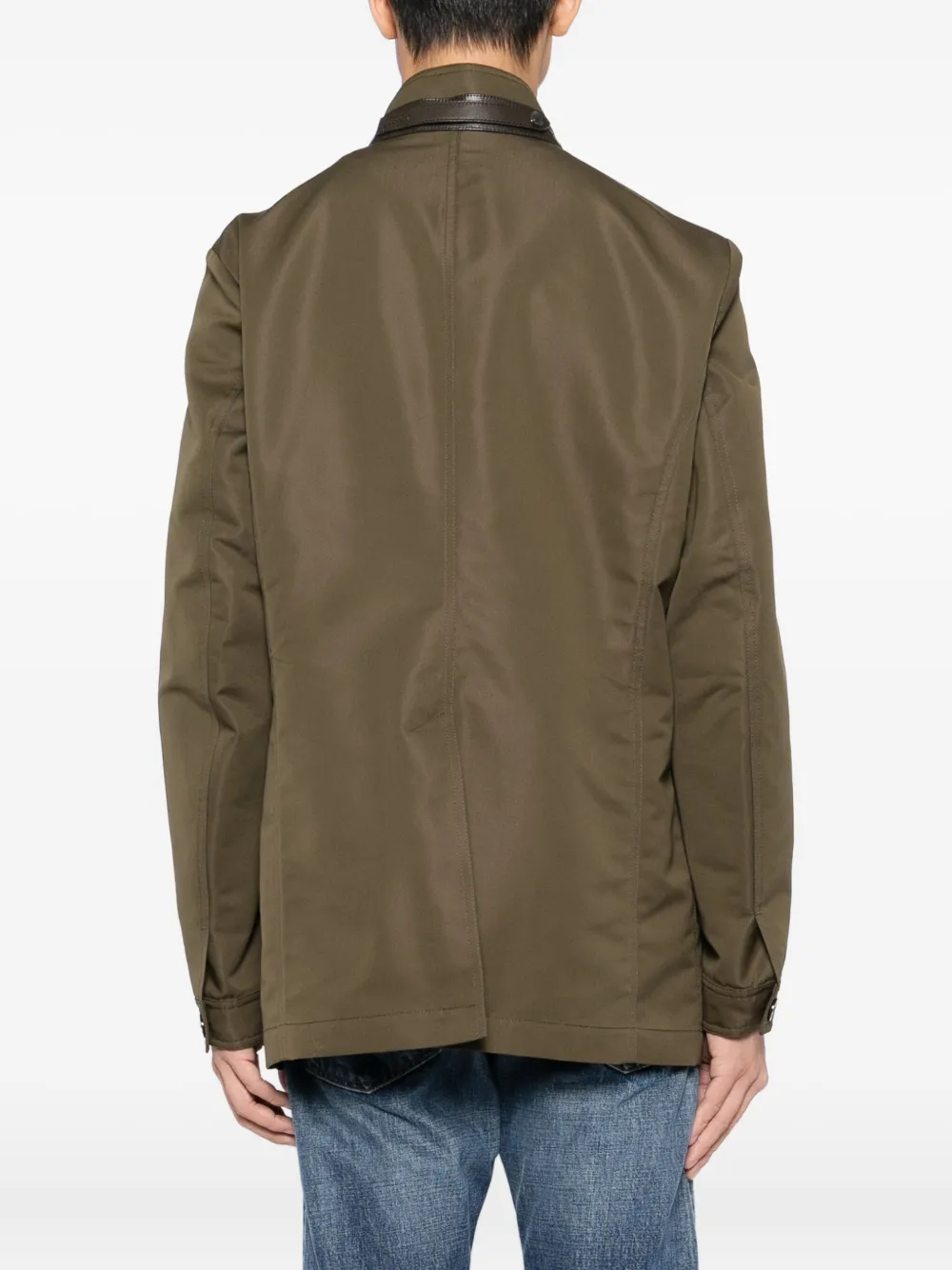TOM FORD Legerjack met vier zakken Groen