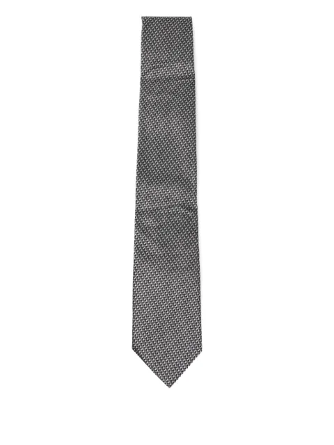 TOM FORD silk geometric-pattern tie