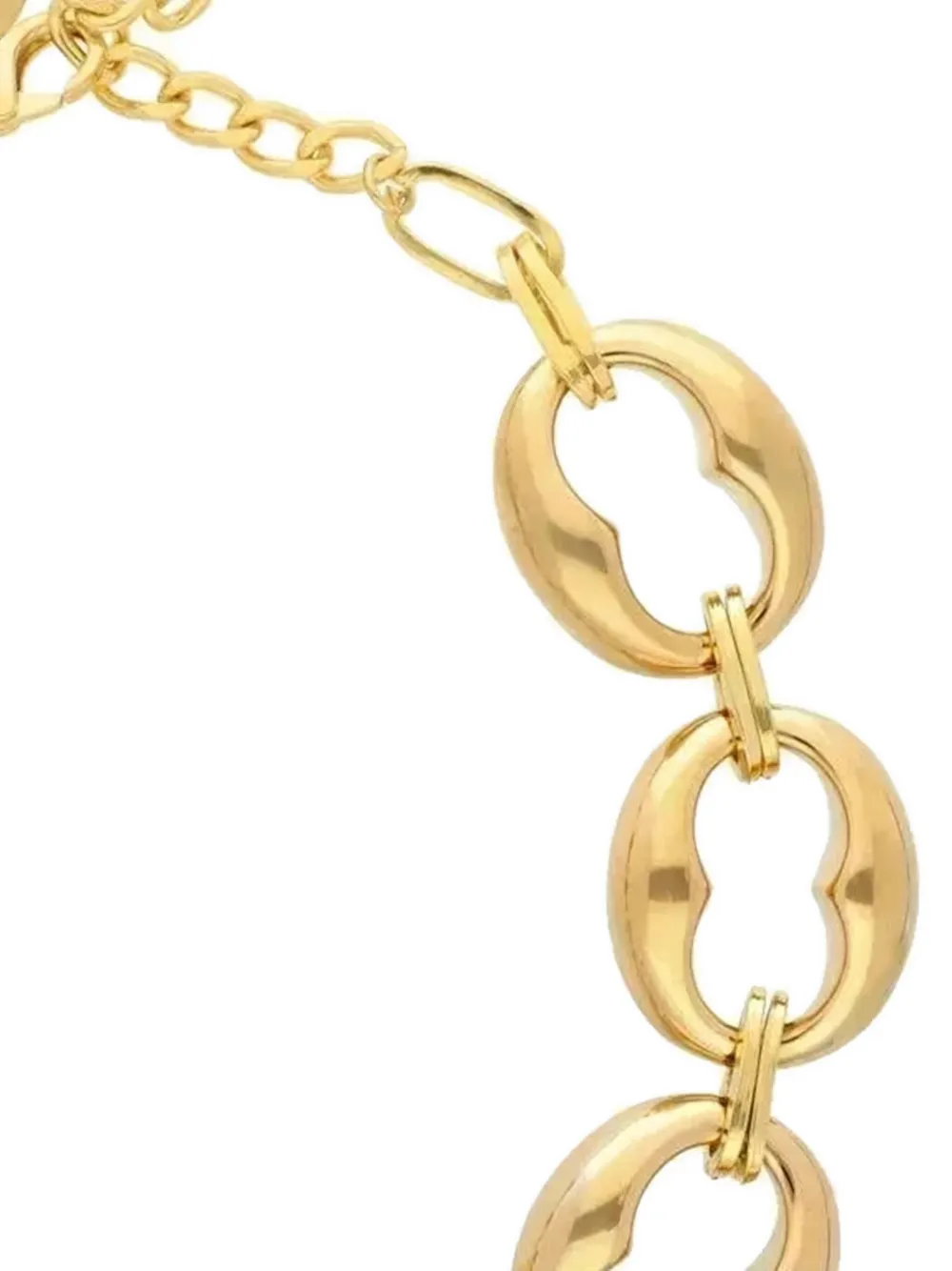 Vanessa Baroni Turtle chain necklace - Goud
