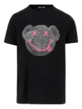 Black Score cotton T-shirt