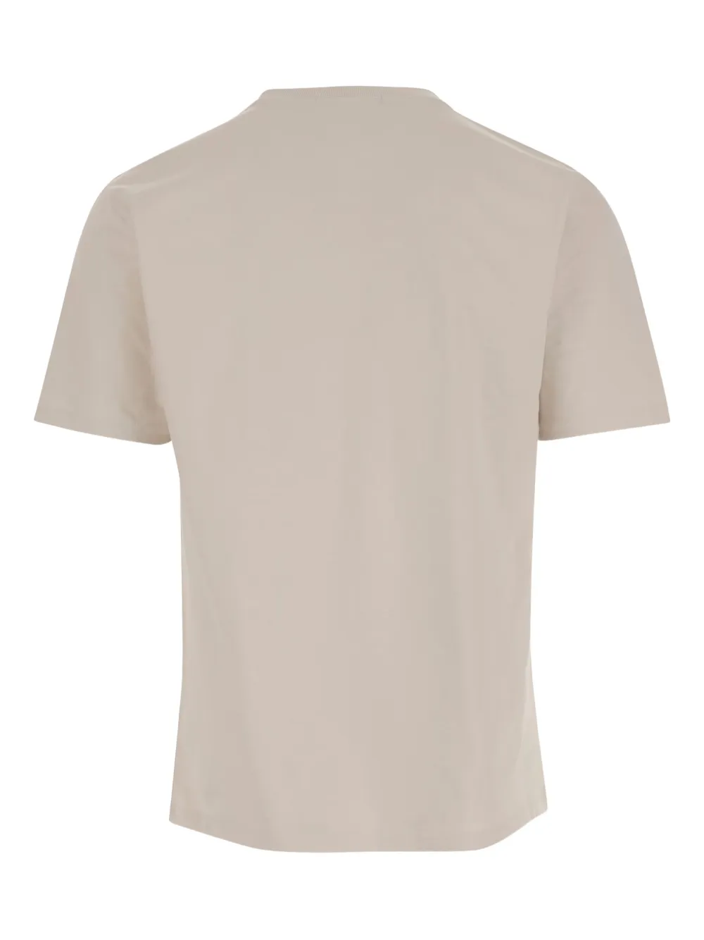 Black Score T-shirt met logoprint Beige