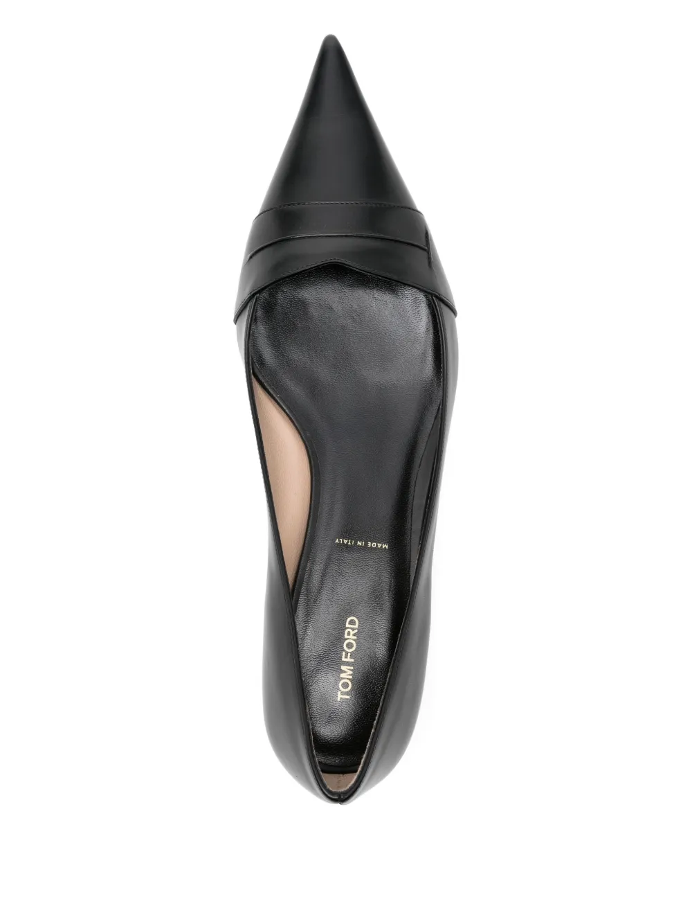 Tom Ford Eva Flat Pumps In Black