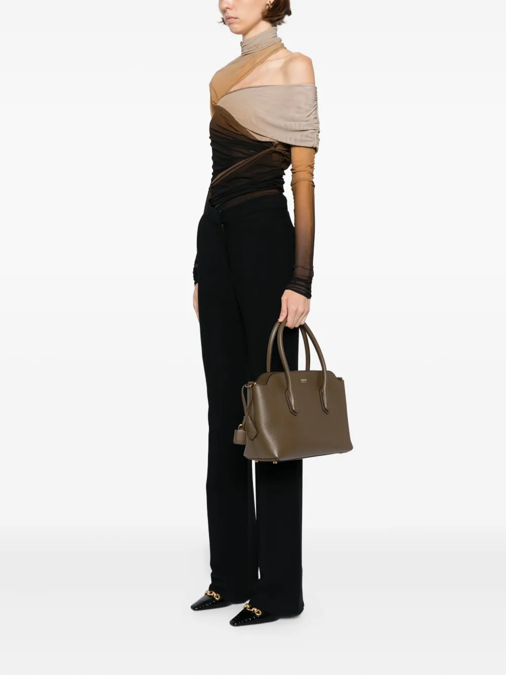 Tom Ford Alexander Tote Bag In Green