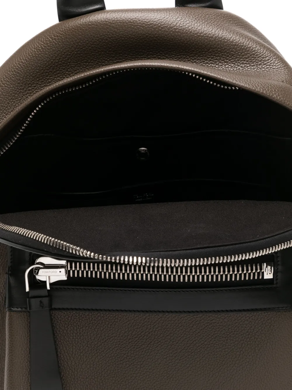 TOM FORD Leren rugzak Zwart