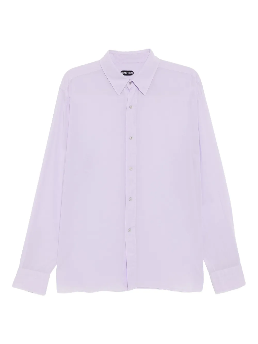 TOM FORD cotton shirt | Purple | Image 1