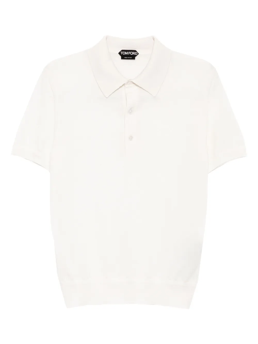 TOM FORD short-sleeve polo shirt - ニュートラル TOM FORD short-sleeve polo shirt - ニュートラル