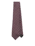 TOM FORD silk polka-dot tie - Red