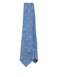 TOM FORD silk polka-dot tie - Blue