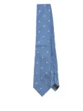 TOM FORD silk polka-dot tie - Blue