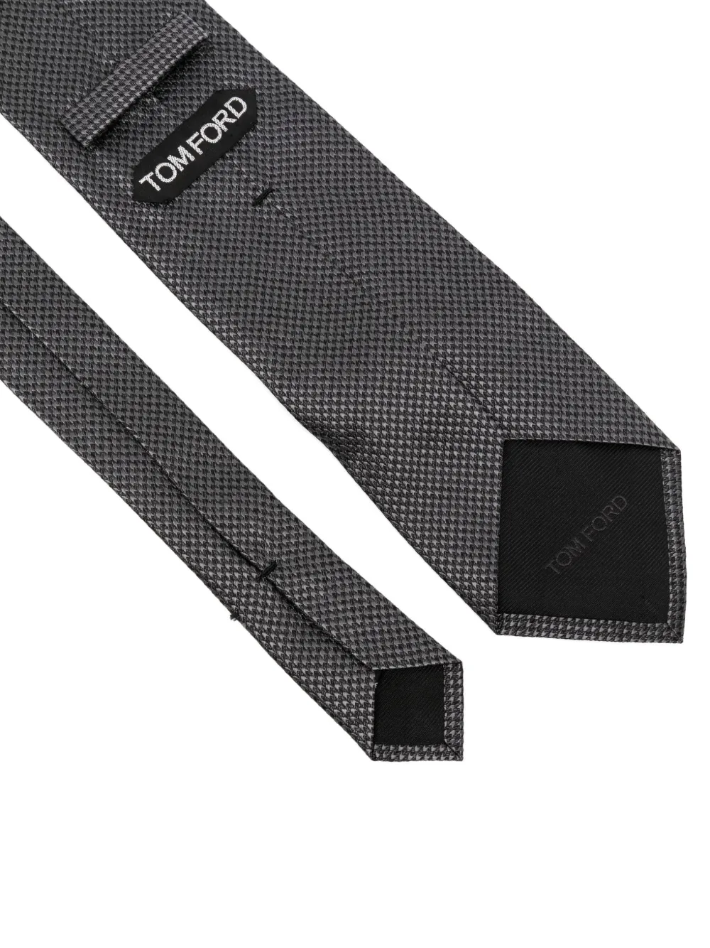 TOM FORD twill tie Grijs