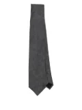 TOM FORD twill tie - Grey