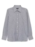 TOM FORD plaid cotton shirt - Black