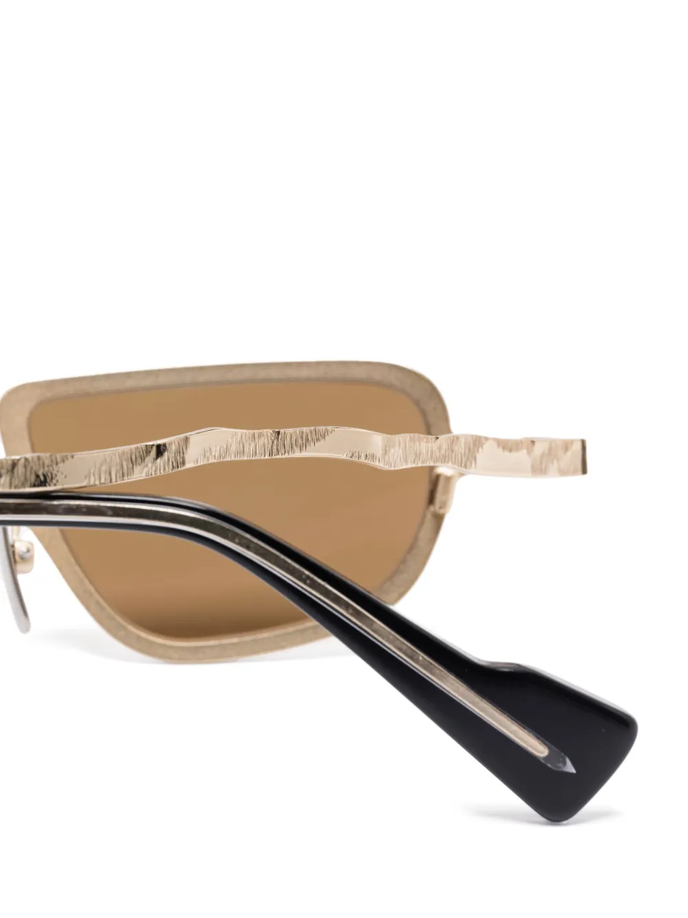 Kuboraum Z28 zonnebril Goud