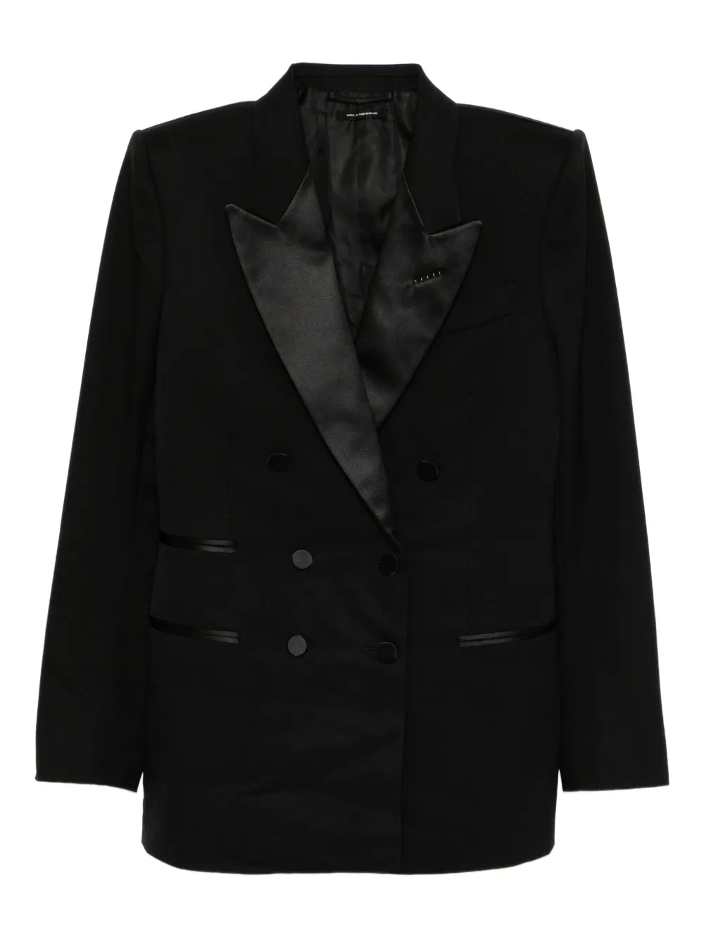 TOM FORD double-breasted blazer | Black | Image 1