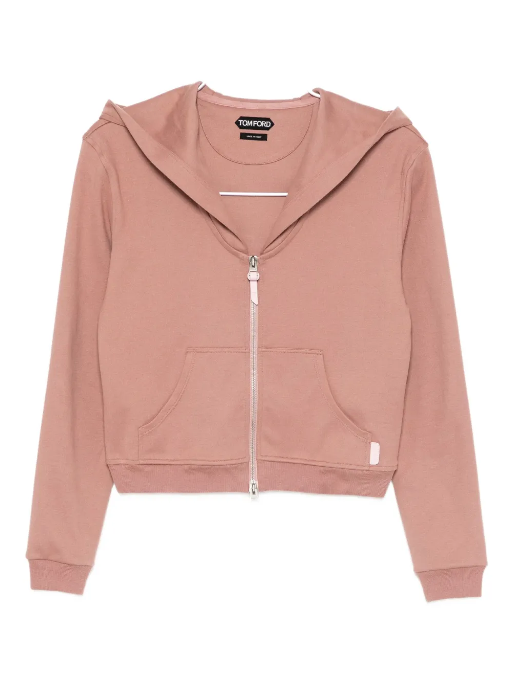 Tom Ford Cotton Zip Hoodie In Multi