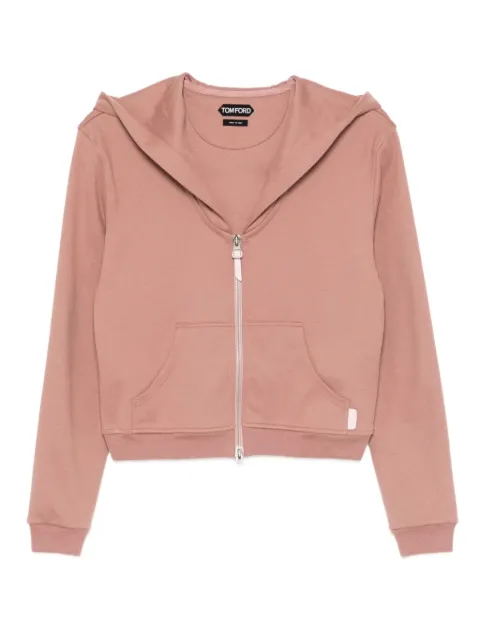 TOM FORD cotton zip hoodie