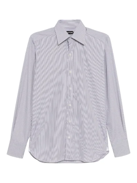 TOM FORD camisa con rayas estampadas