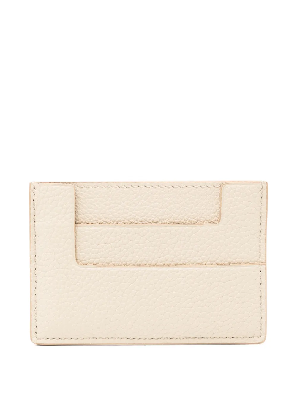 Tom Ford Classic Card Holder In Neutral