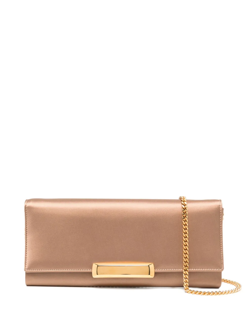 TOM FORD satin bar clutch bag | Neutrals | Image 1
